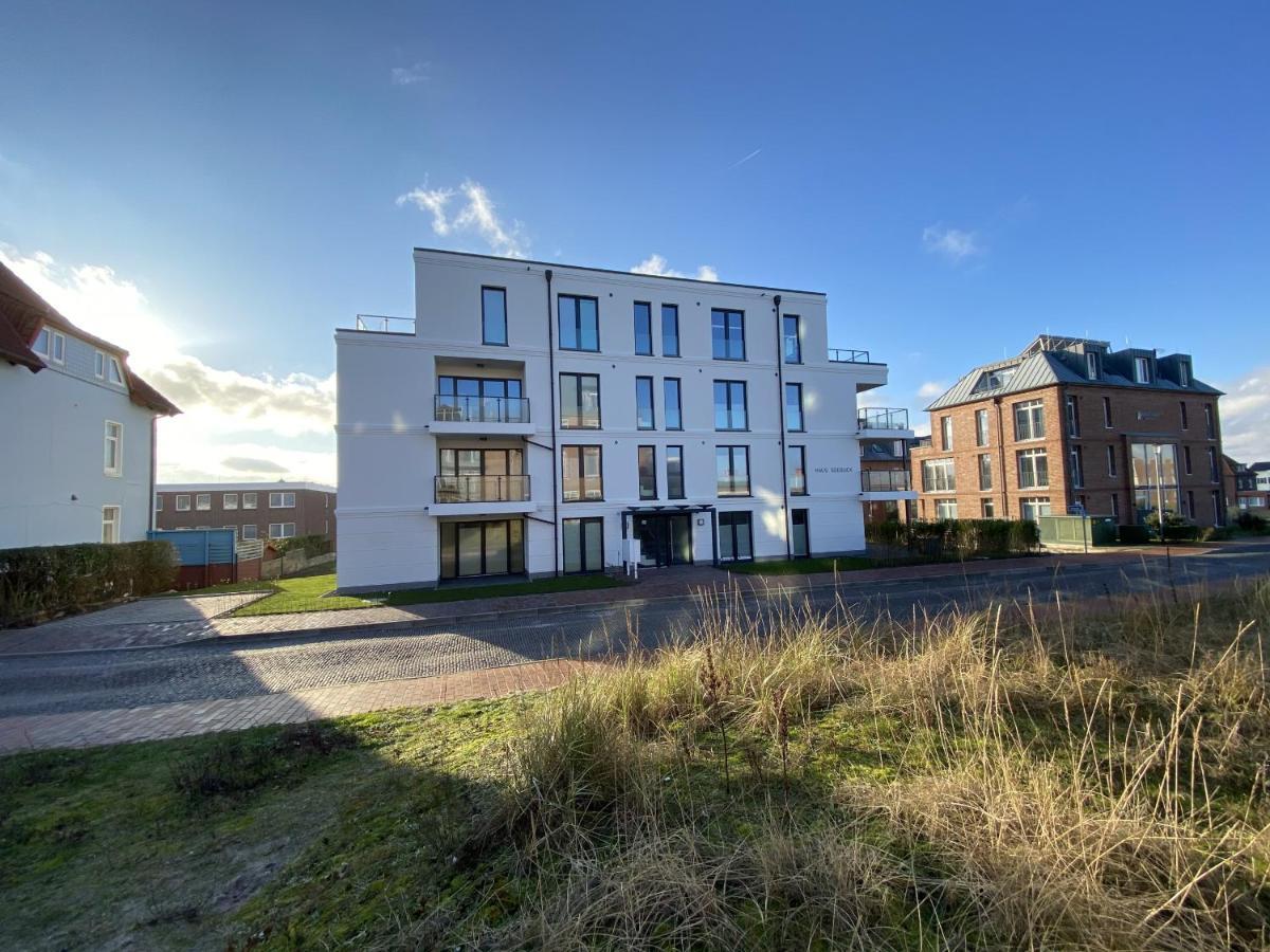 Seeblick Nordlicht, Exklusive Wohnung Mit Terrasse Wangerooge Exterior photo