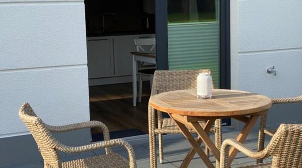 Seeblick Nordlicht, Exklusive Wohnung Mit Terrasse Wangerooge Exterior photo